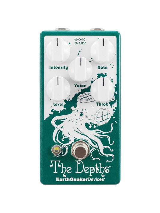 EarthQuaker Devices The Depths Analog Optical Vibe Machine Pedal