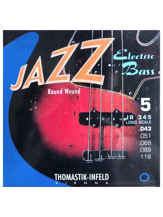 Thomastik-Infeld Jazz Nickel Flatwound 5 String Bass Sets
