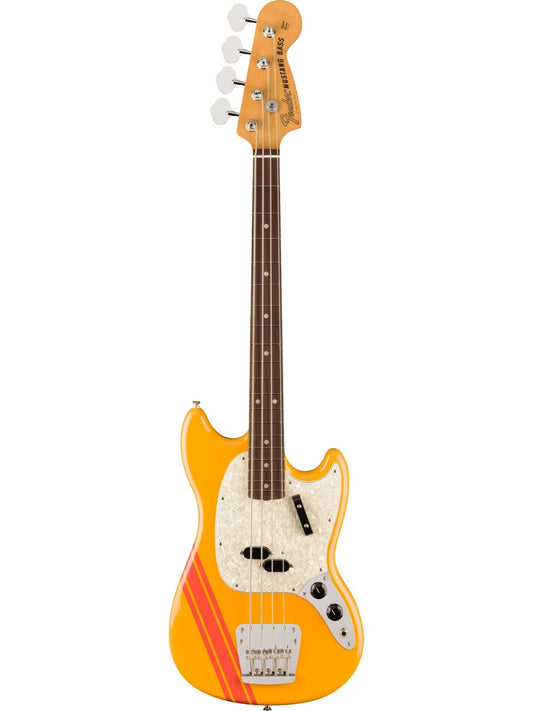 Vintera II 70s Mustang Bass Rosewood Neck, Competition Orange