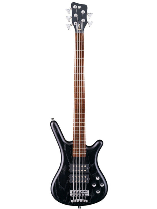 Warwick RockBass Corvette SS 5-String Electric Bass, Nirvana Satin Black