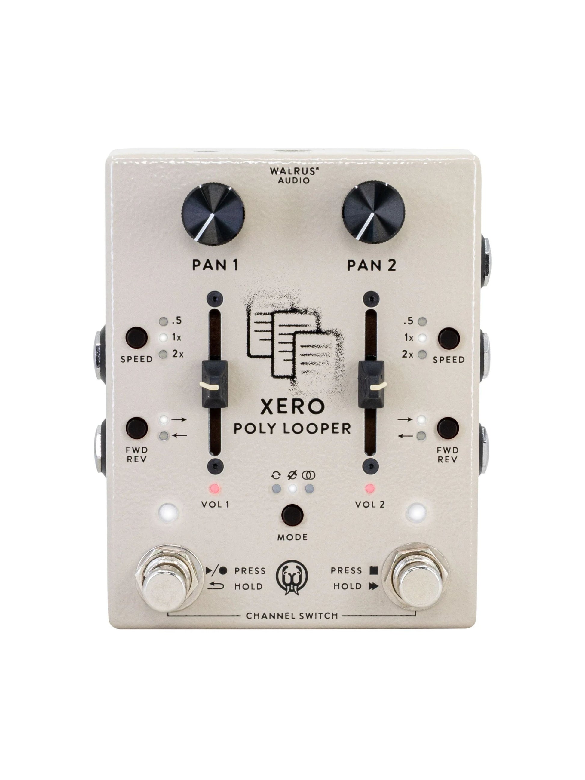 Walrus Audio Xero Polylooper, Cream