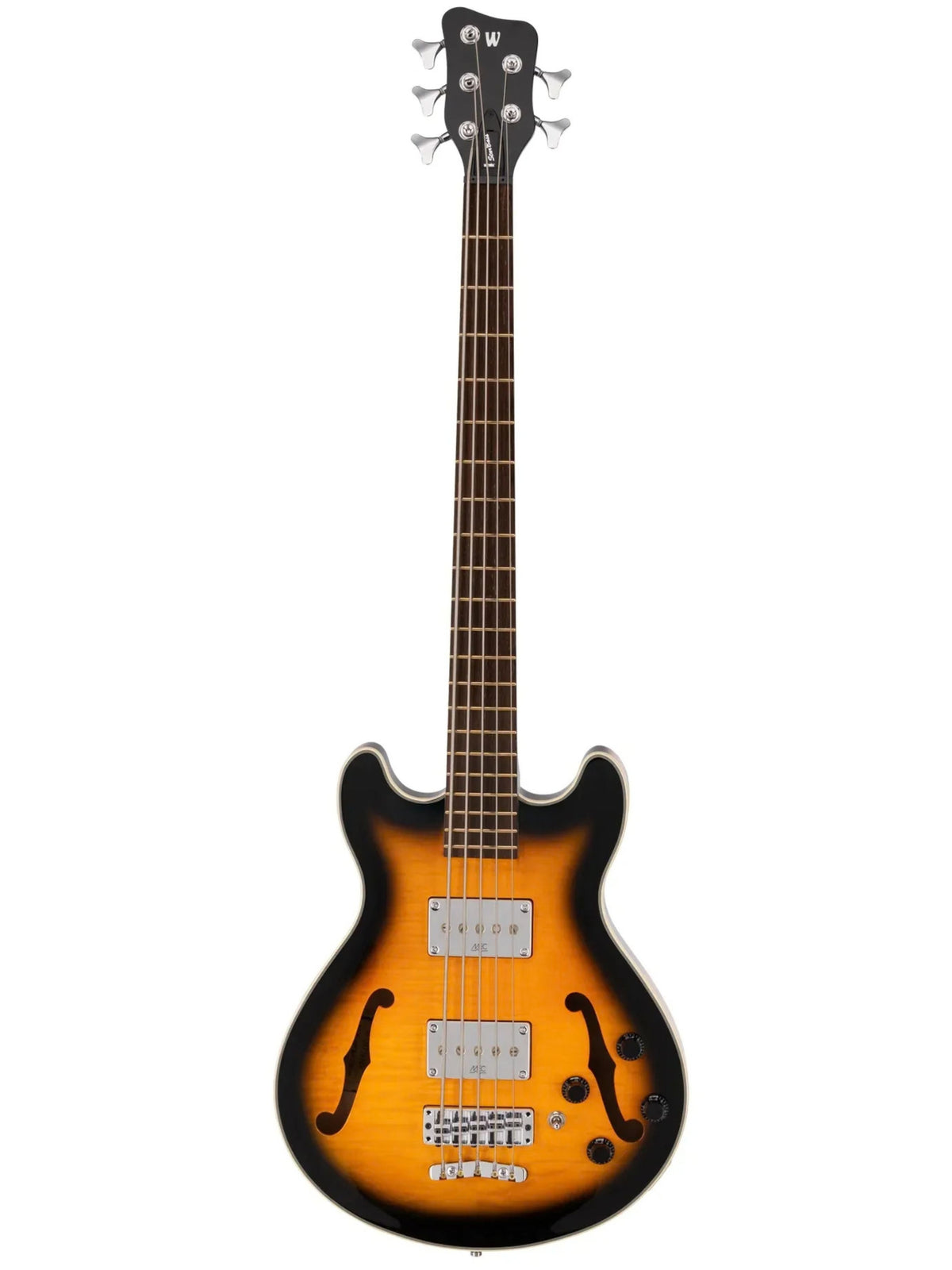 Warwick Rockbass Star Bass V 5-String Electric Bass, Vintage Sunburst