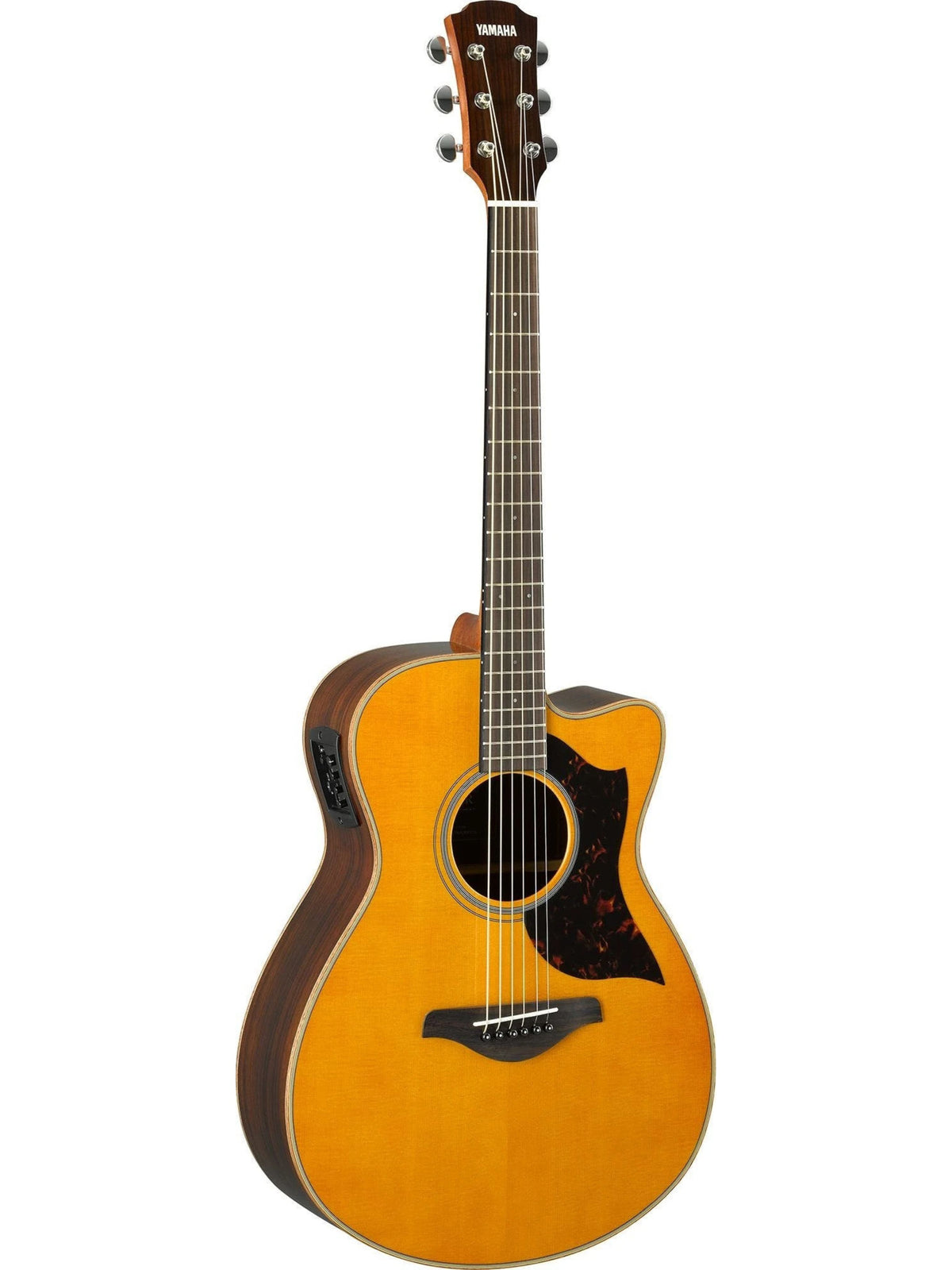 Yamaha AC1R Concert Electro-Acoustic Guitar, Vintage Natural