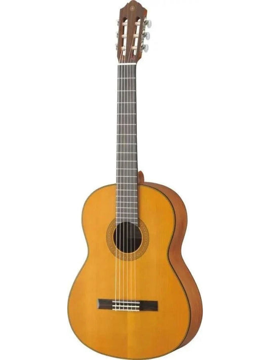 Yamaha CG122 Solid Top Classical Guitar, Natural