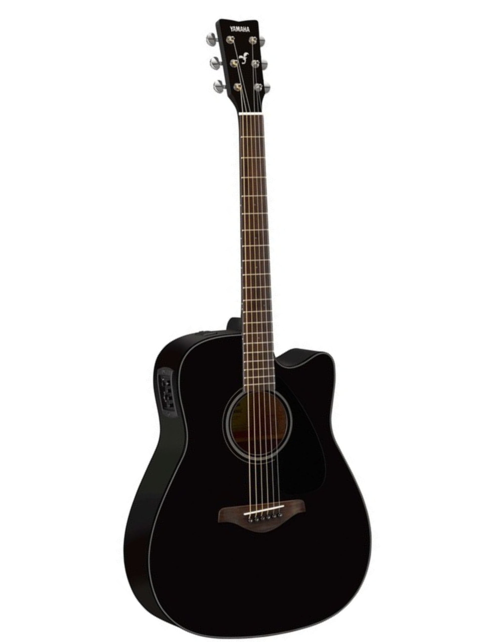 Yamaha FGX800C Dreadnought Acoustic Guitar, Black
