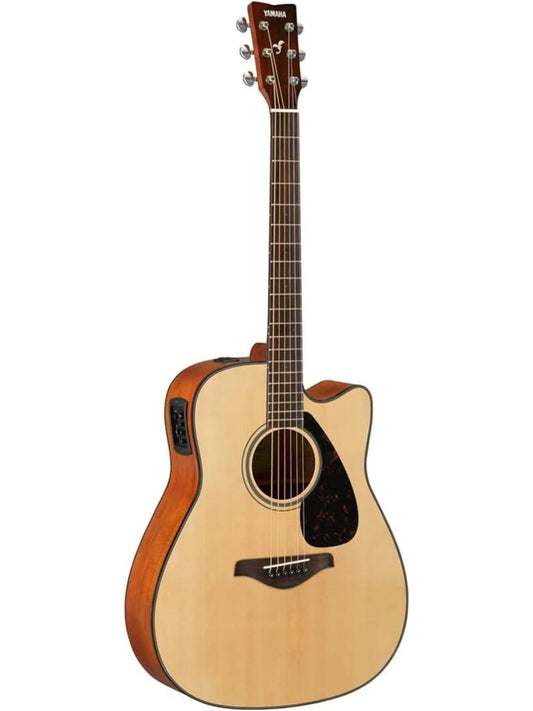 Yamaha FGX820C Dreadnought Electro-Acoustic Guitar, Natural