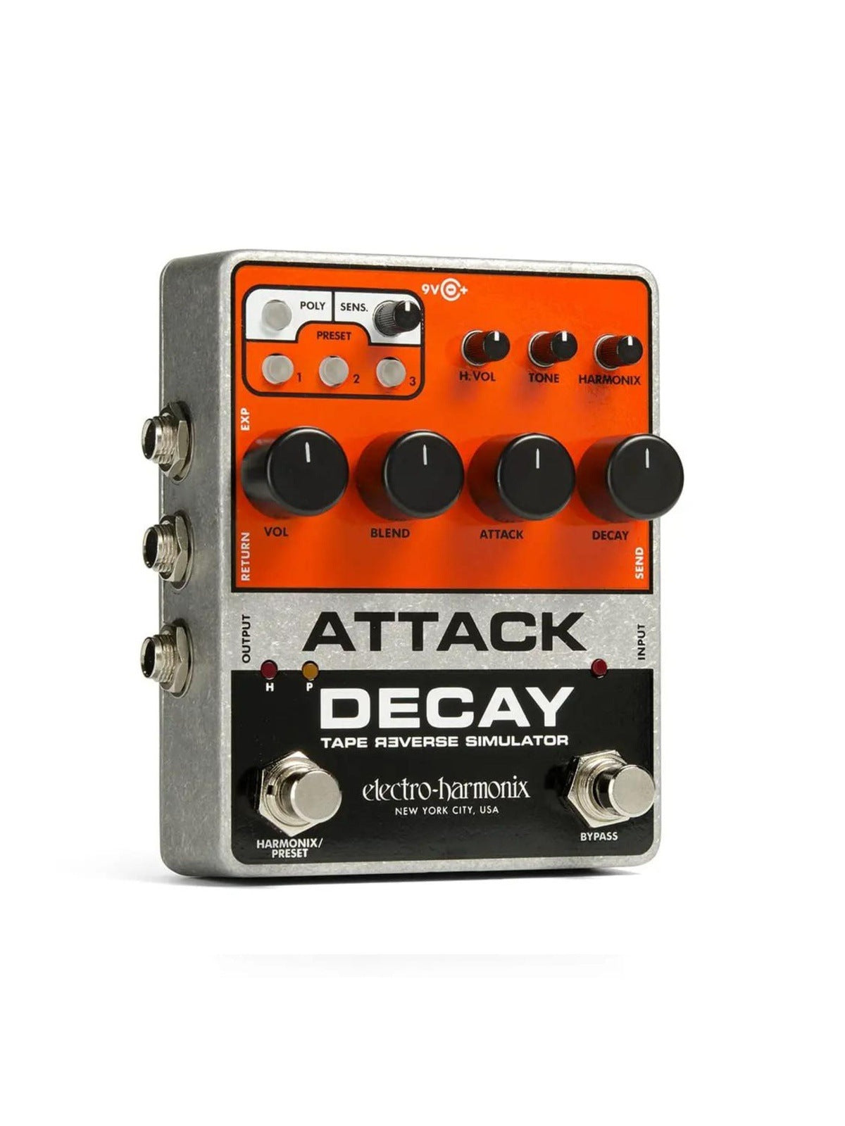 Electro Harmonix Attack Decay Tape Reverse Simulator Pedal