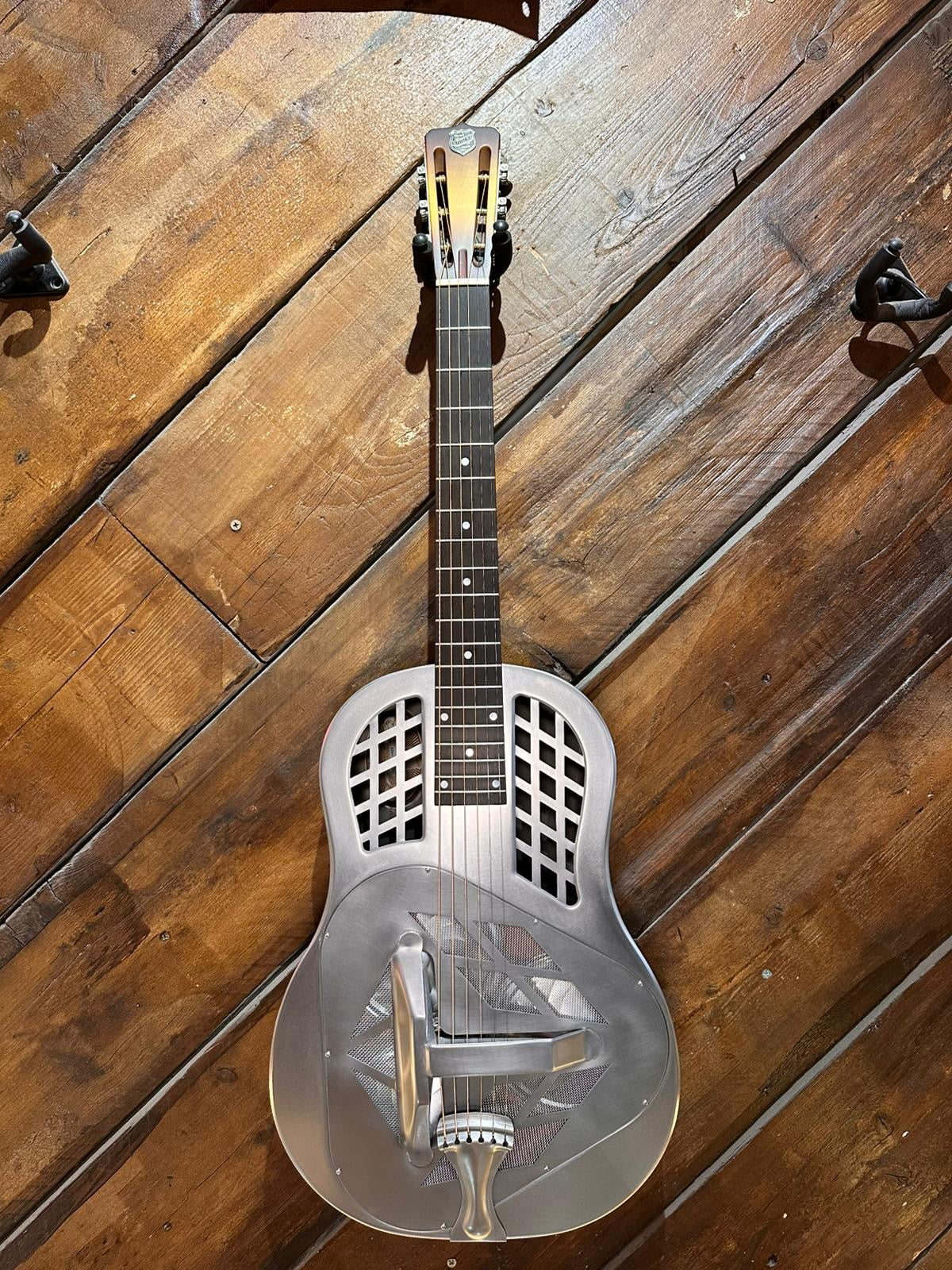 National RAW Series Tricone Resonator, Steel NEW
