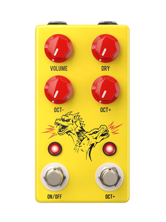JHS Double Dragon Lo-Fi Octave Pedal