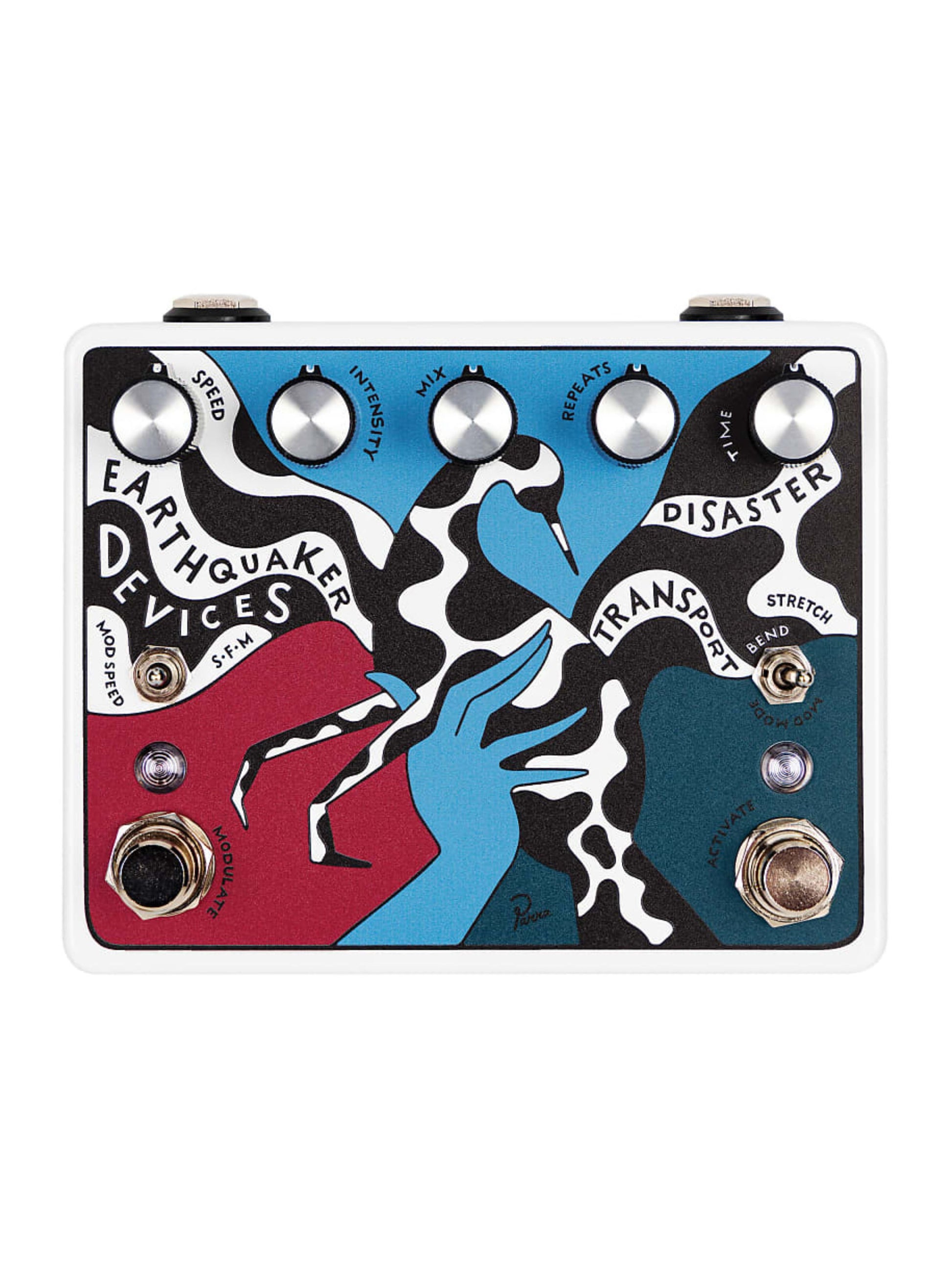 EarthQuaker Devices Disaster Transport by Parra Modulated Delay Pedal