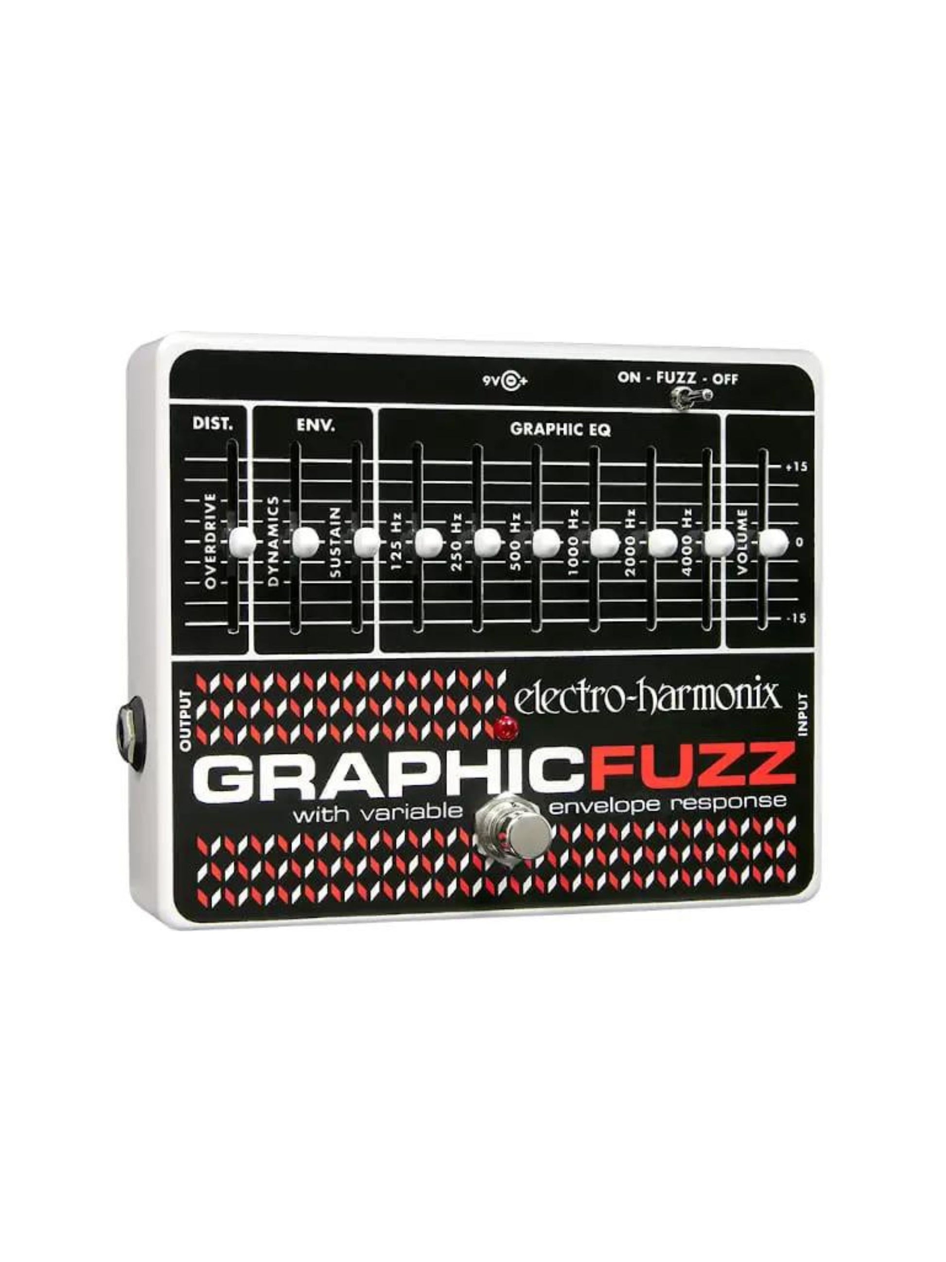 Electro Harmonix Graphic Fuzz EQ / Distortion / Sustainer Pedal