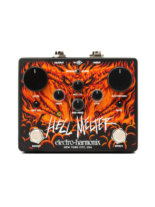 Electro Harmonix Hell Melter Advanced Metal Distortion Pedal