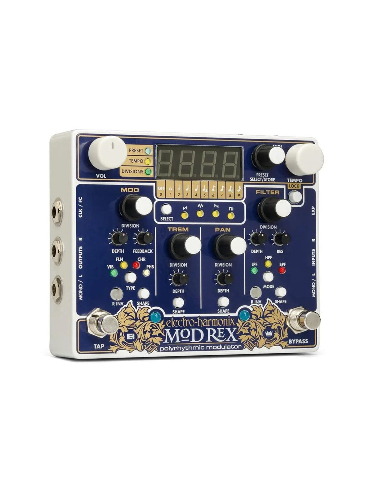 Electro Harmonix Mod Rex Polyrhythmic Modulator Pedal
