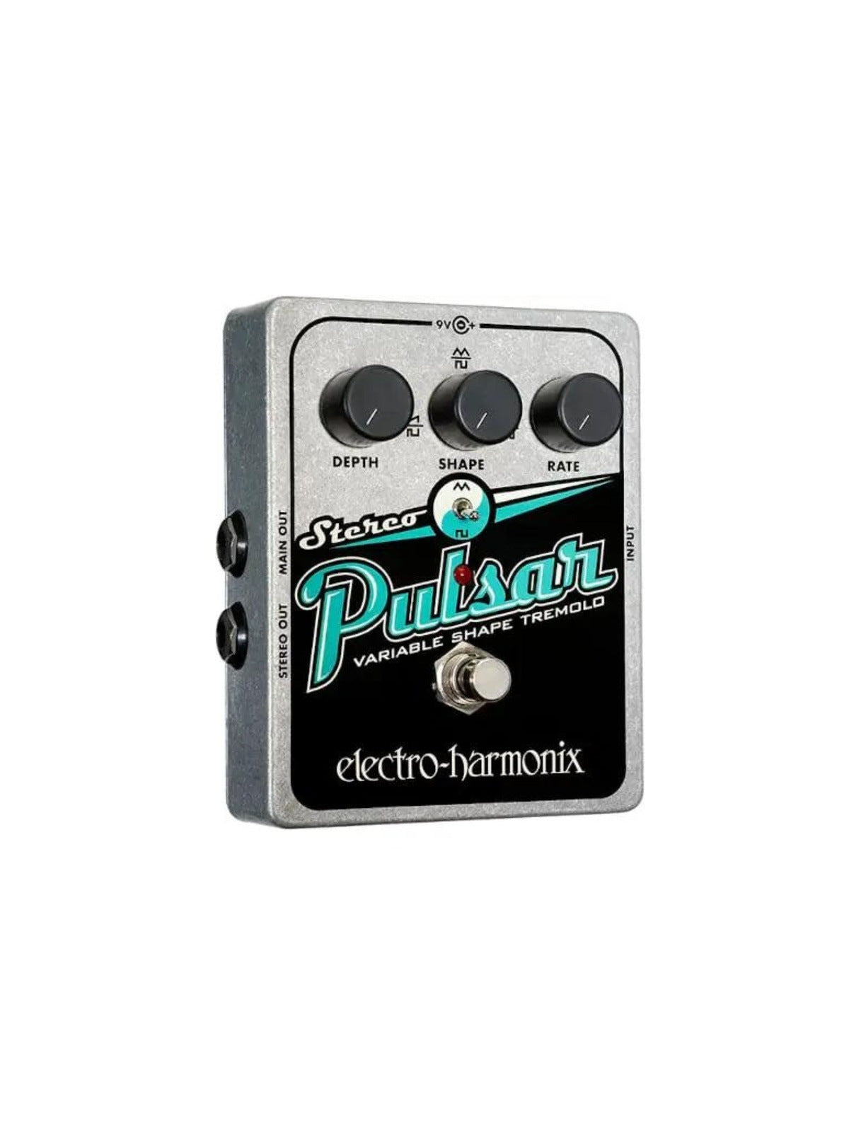 Electro Harmonix Stereo Pulsar Variable Shape Analog Tremolo Pedal