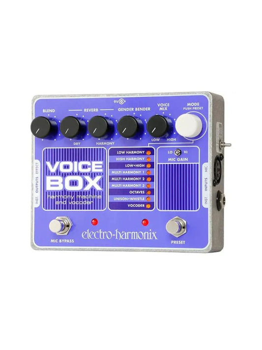 Electro Harmonix Voice Box Vocal Harmony Machine / Vocoder Pedal