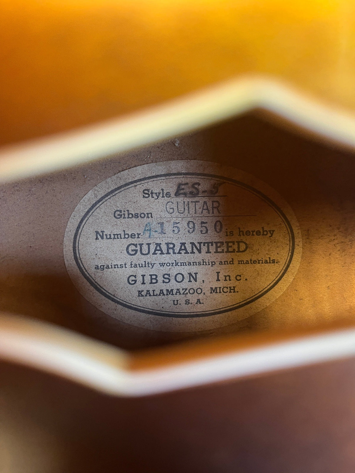 Gibson ES-5 1953